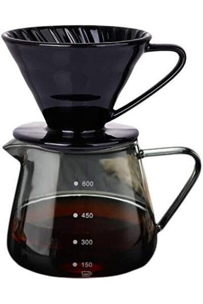 Generic Distillation Set 02 Black Ceramic