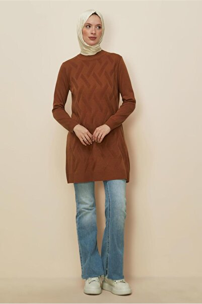 Alvina Patterned Knit Tunic 45813