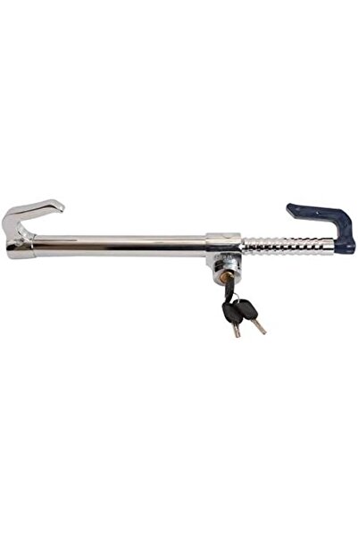 Generic Sulfar Steering Wheel Lock - Navy Blue and Silver