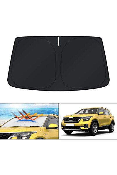 Generic غطاء شمس للزجاج الأمامي مناسب حسب الطلب من KUST لـ 2021-2023 2024 202...