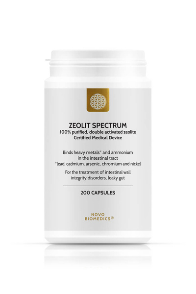 zeolit Spectrum (DETOX MAJOR, Elimina metale grele,xenoestrogeni, pesticide, ...
