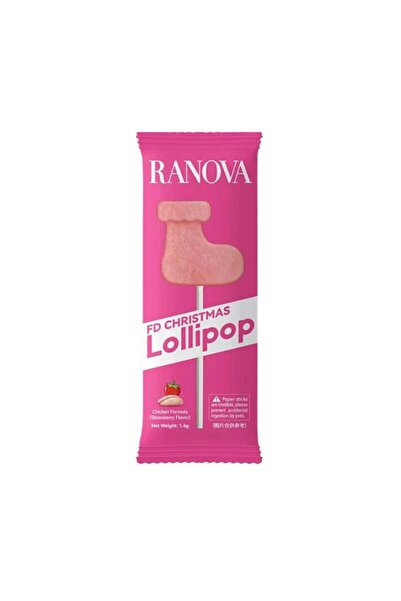 RANOVA مكافآت مجففة بالتجميد للقطط بنكهة عشبة الشعير والفراولة - مكافأة غنية بالبروتين للقطط