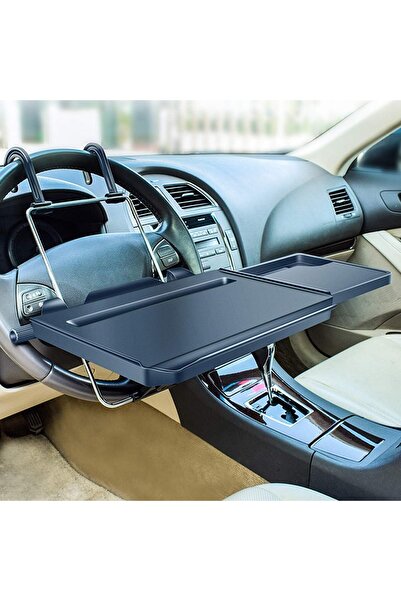 Generic 2 in 1 Car Steering Wheel Tray/Back Seat Headrest Tray for Eating Foo...