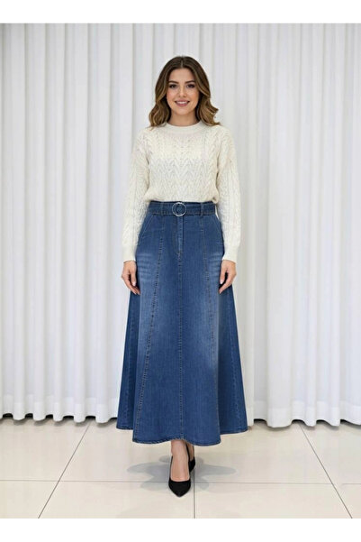 Butik Kmerli Kot Etek Modelimiz