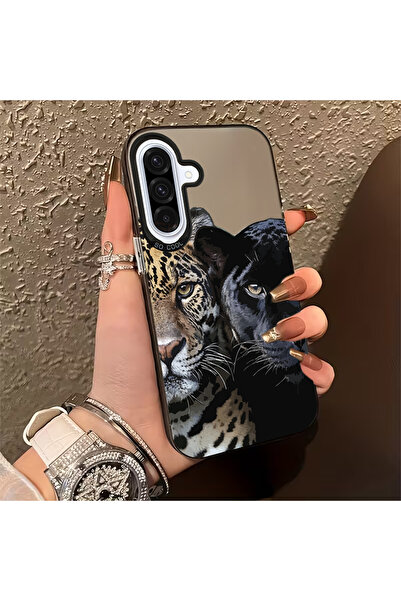 Caseji حافظة هاتف سامسونج جالاكسي A36-A56 متوافقة مع طباعة الفهد، ممتصة للصدم...