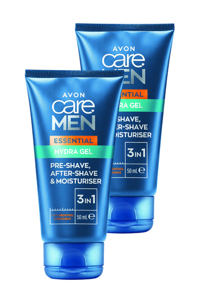 AVON Care Men Essential 3'ü 1 arada Tıraş Öncesi ve Sonrası Nemlendirici Jel ...