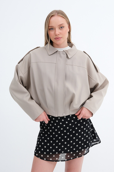 Addax Zippered Bomber Jacket C2978