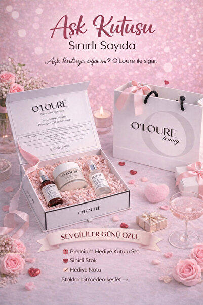 o'loure beauty Aşk Kutusu (C E FERULIC SERUM / COLLAGEN BOOSTER PEPTIDE CREAM...