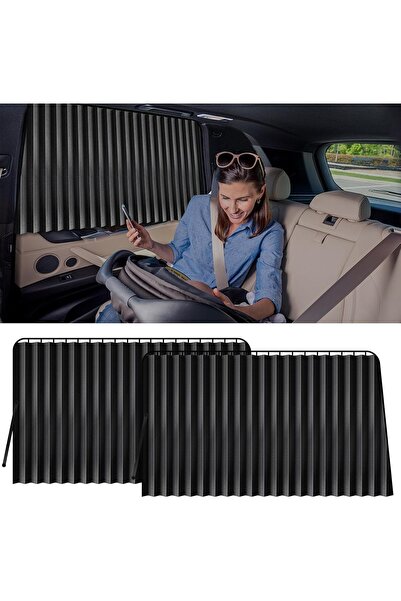 Generic ستائر نوافذ السيارة من XCBYT - ستائر جانبية للسيارة، توفر حماية من ال...