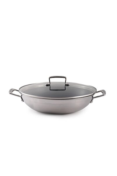 Le Creuset Wok Magnetic Stainless Steel Pan 30 cm 9620113000-1000