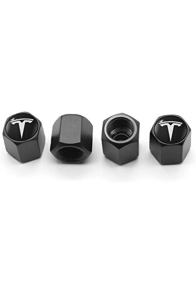 Generic Tire Valve Stem Caps for Tesla, Decorative Accessory Valve Caps for T...