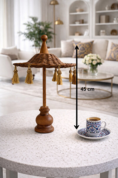 Marrone 45 cm Bali Şemsiyesi Büyük Boy