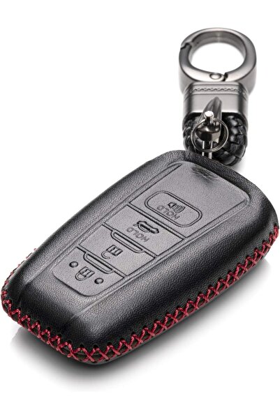 Generic غطاء حماية لجهاز التحكم عن بعد من جلد أصلي من فيتوديكو مع سلسلة مفاتي...