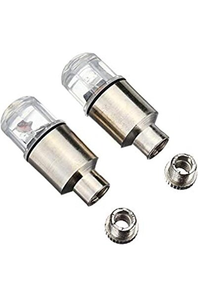 Generic مصباح نيون LED لإطار عجلة دراجة نارية - قطعتان