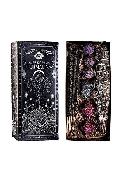 Namaruna Cutie cadou cu tămâie Sagrada Madre Turmalină -- 242g