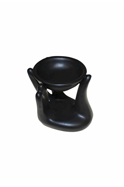 Namaruna Lampă de aromaterapie „Mână de ajutor” - Neagră