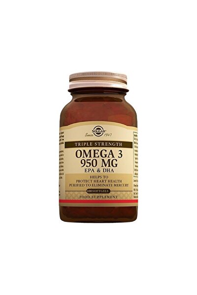 Solgar Omega-3 950 Mg 100 Capsules