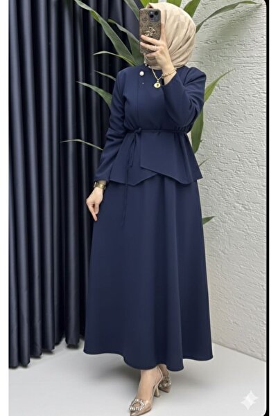 YS BUTİK LARA DOUBLE KUMAŞ ETEKLİ TAKIM