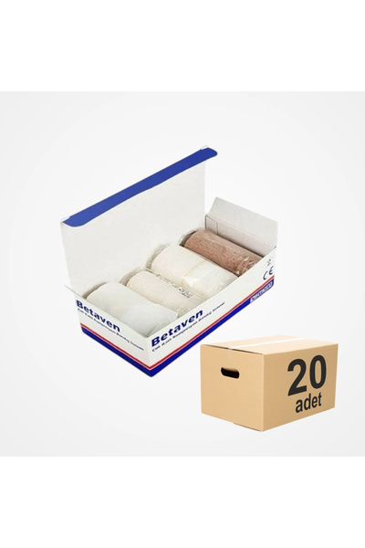 Betaven Dörtlü Çok Katlı Kompresyon Bandaj Sistemi - 20 Paket