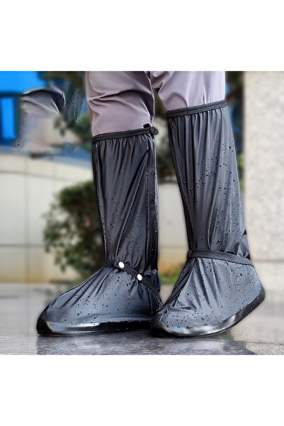 EHOME أغطية أحذية مطرية مقاومة للماء، قابلة لإعادة الاستخدام والطي، أحذية مطر...