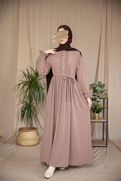 Nissra Ankanoor Lace Front Platinum Dress Anka265138