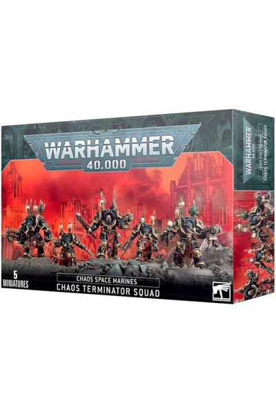 Games Workshop Warhammer 40K: Chaos Space Marines Terminators
