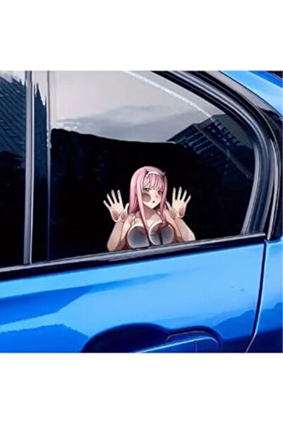 markentegra Anime Kız Temalı Laptop ve Araç Sticker Seti ile Tarzınızı Yansıtın