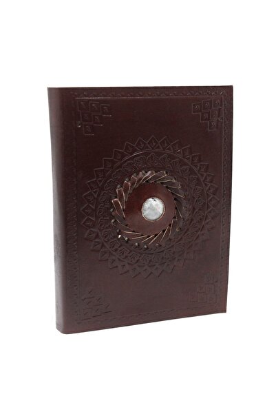 Namaruna Leather Diary (12 cm) - Moonstone