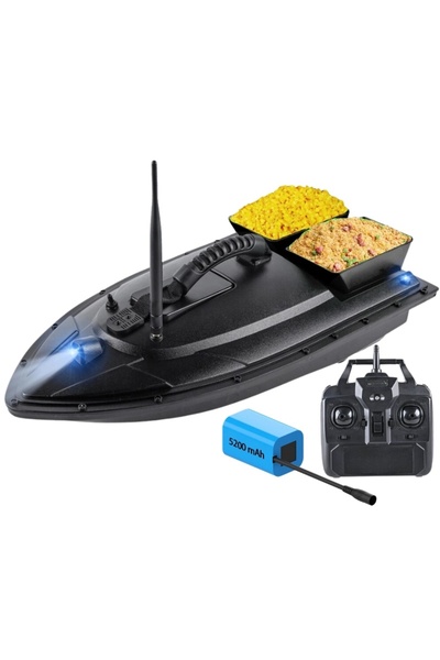 iUni Лодка за риболовна стръв FB01, 2 батерии 5200mAh, 2 резервоара, капаците...