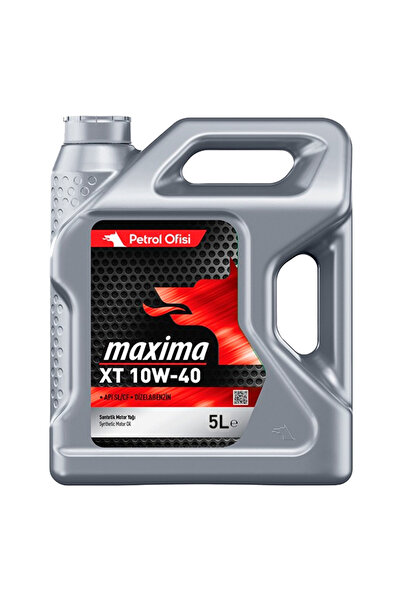 Petrol Ofisi Maxima Xt 10w-40 5 litre Sentetik Motor Yağı Üretim tarihi 11.2025