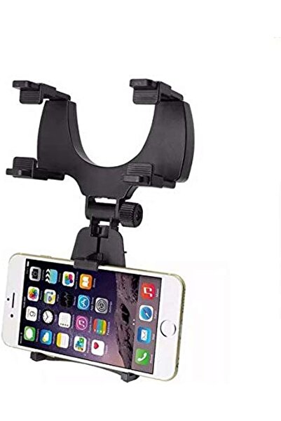 Generic حامل هاتف عالمي للسيارة بزاوية 360 درجة، يُثبّت على مرآة الرؤية الخلف...