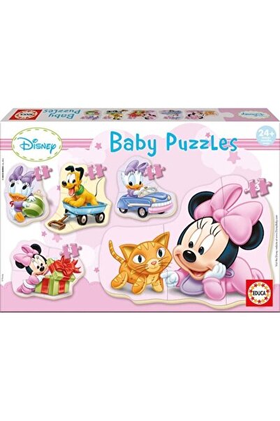 EDUCA Baby 5 in 1 Puzzle - Disney, Minnie