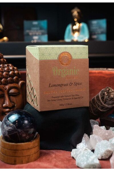 Namaruna Lumânare parfumată Goodness Lemongrass & Spice — 200 g