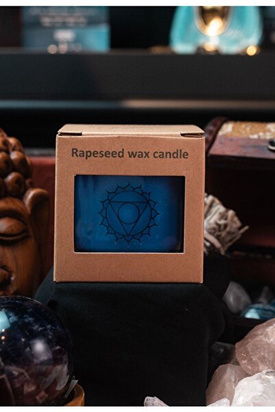Namaruna Lumânare parfumată din ceară de rapiță cu chakra a 5-a — ±260 g