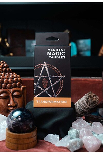 Namaruna Lumânări magice ezoterice (pachet de 12) - Negre