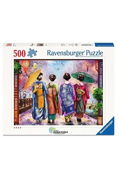 RAVENSBURGER 500 Pieces Puzzle - World Jigsaw Puzzle Championship - Walk in B...