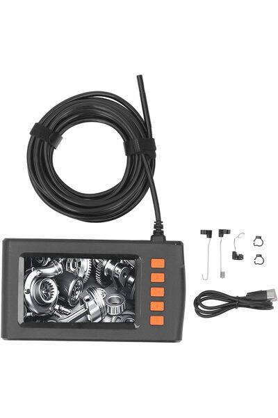 Generic كاميرا منظار داخلي لفحص الأنابيب، كاميرا لإصلاح السيارات، شاشة عالية ...