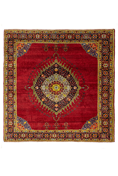 Soho Antiq Nigora El Dokuma Sille Rum Halı 278x281 cm