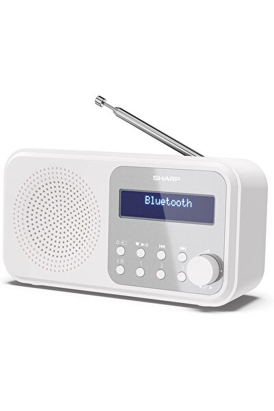 Sharp Radio digital portabil DR-P420(WH) Tokyo, FM/DAB/DAB+, Bluetooth 5.0, a...