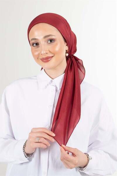 HAREM SCARF وشاح بريسا فوال - أحمر كلاريت