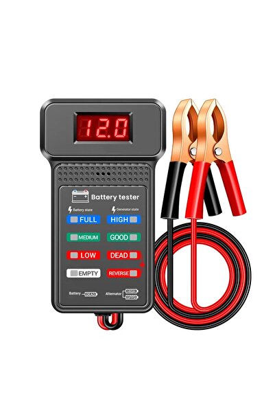 Generic جهاز اختبار بطاريات السيارات HASTHIP 12 فولت، جهاز اختبار المولدات، ج...