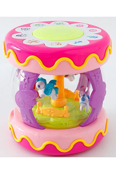 Fab N Funky طبلة موسيقية للأطفال، ألوان زاهية، استكشاف سمعي، تعليم مبكر، من ع...