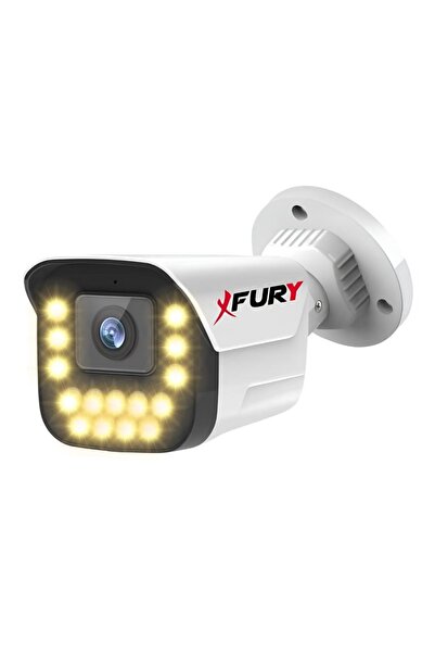 FURY 15 Warm LED Gece Renkli Görüntü Güvenlik Kamerası (Dış Mekan Su Geçirmez)