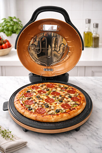 HARLEM Round electric oven for pizza and pies