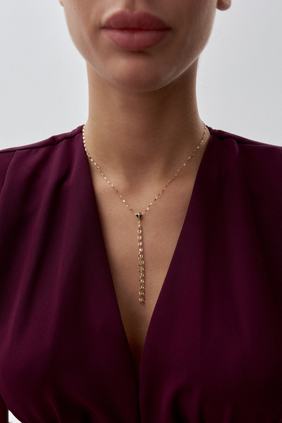 ADOR Altın Sallantılı Y Kolye