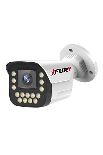 FURY 15 Warm LED Gece Renkli Görüntü Güvenlik Kamerası (Dış Mekan Su Geçirmez)