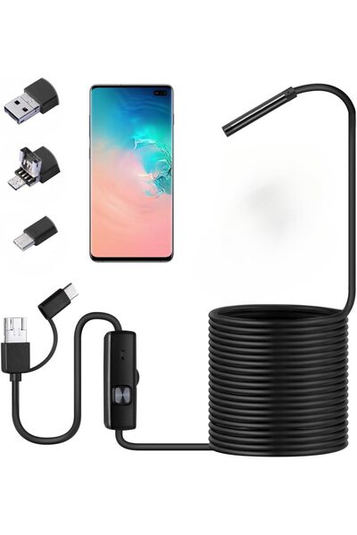 Generic كاميرا فحص بالمنظار، مقاومة للماء بمعيار IP67، منظار عالي الدقة، متوا...