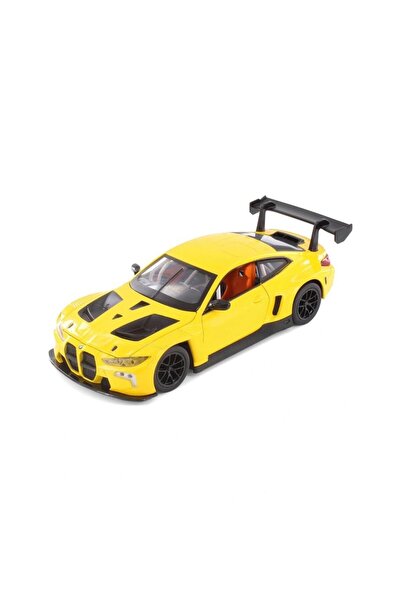 CCA BMW M4 GT3 Sarı 1/32 Model Araba
