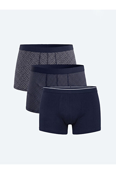 LC Waikiki Ανδρικά μποξεράκια σε στάνταρ μέγεθος, βαμβακερά, εύκαμπτα, σε ναυ...