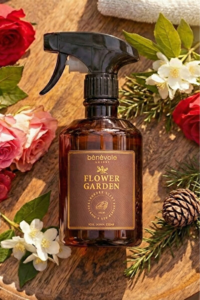 Benevole Luxury Flower Garden Oda Ve Çamaşır Spreyi | Kalıcı ve Ferah, Etkili...